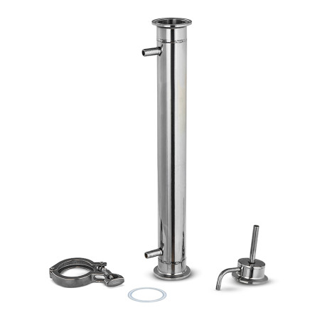 Shell-and-tube cooler "Aroma" with clamp 1,5 inches в Махачкале