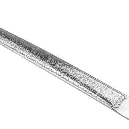 Stainless steel ladle 46,5 cm with wooden handle в Махачкале