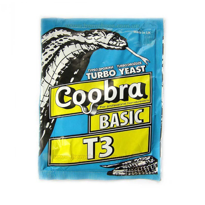 Турбодрожжи спиртовые "COOBRA" BASIC T3 (90 гр) в Махачкале