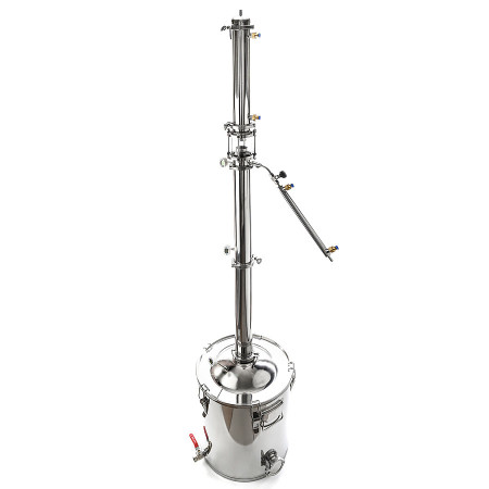 Packed distillation column 50/400/t with CLAMP (3 inches) в Махачкале