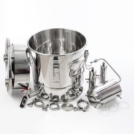 Double distillation apparatus 30/350/t with CLAMP 1,5 inches for heating element в Махачкале