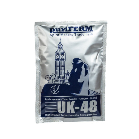 Turbo Yeast alcohol Puriferm UK-48 TURBO (128 gr) в Махачкале