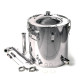 Alcohol mashine Universal 50/400/t with CLAMP 1.5 inches в Махачкале