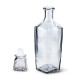Бутылка (штоф) "Элегант" стеклянная 0,5 литра с пробкой  в Махачкале