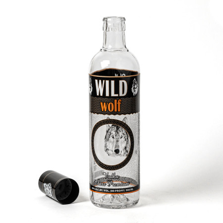 Souvenir bottle "Wolf" 0.5 liter в Махачкале